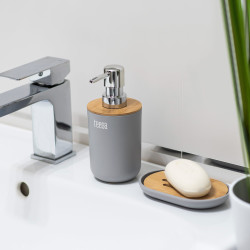 Teesa Zestaw Akcesoriów Łazienkowych (6 Szt.) Szary [[