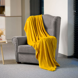 Teesa Koc Polarowy 150X200 Cm Teesa - Żółty [[