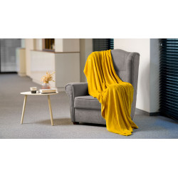 Teesa Koc Polarowy 150X200 Cm Teesa - Żółty [[