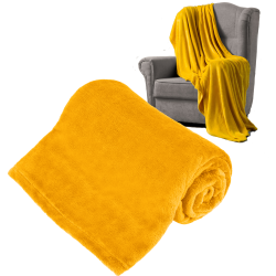 Teesa Koc Polarowy 150X200 Cm Teesa - Żółty [[