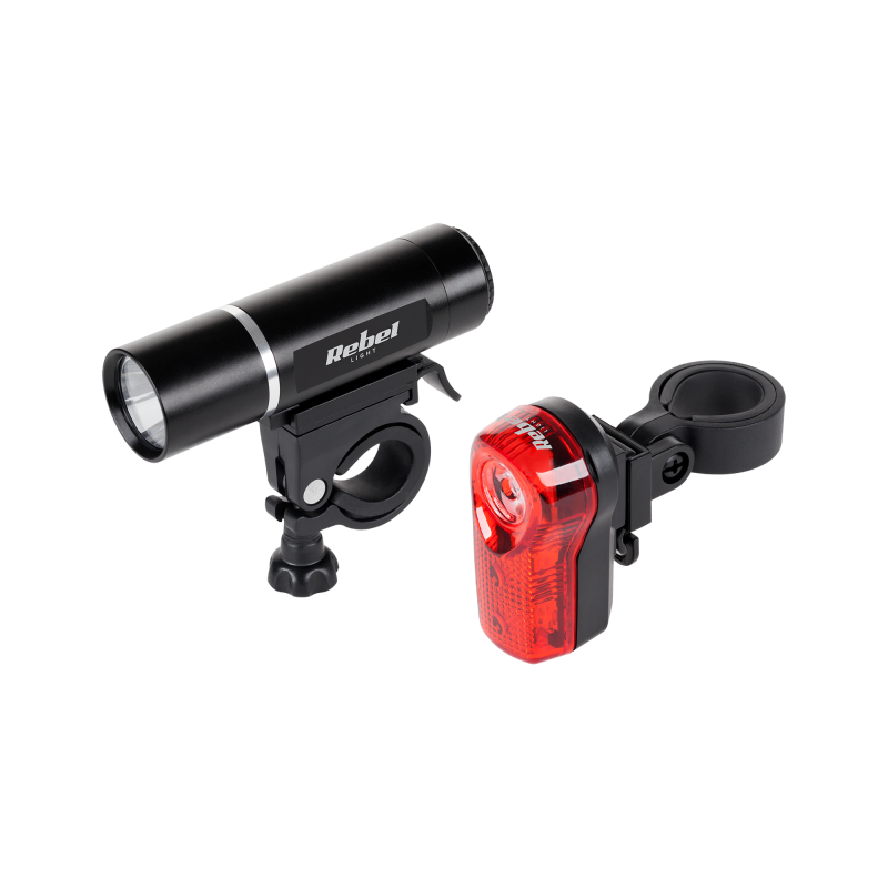 Rebel Komplet Świateł Do Roweru Rebel [[