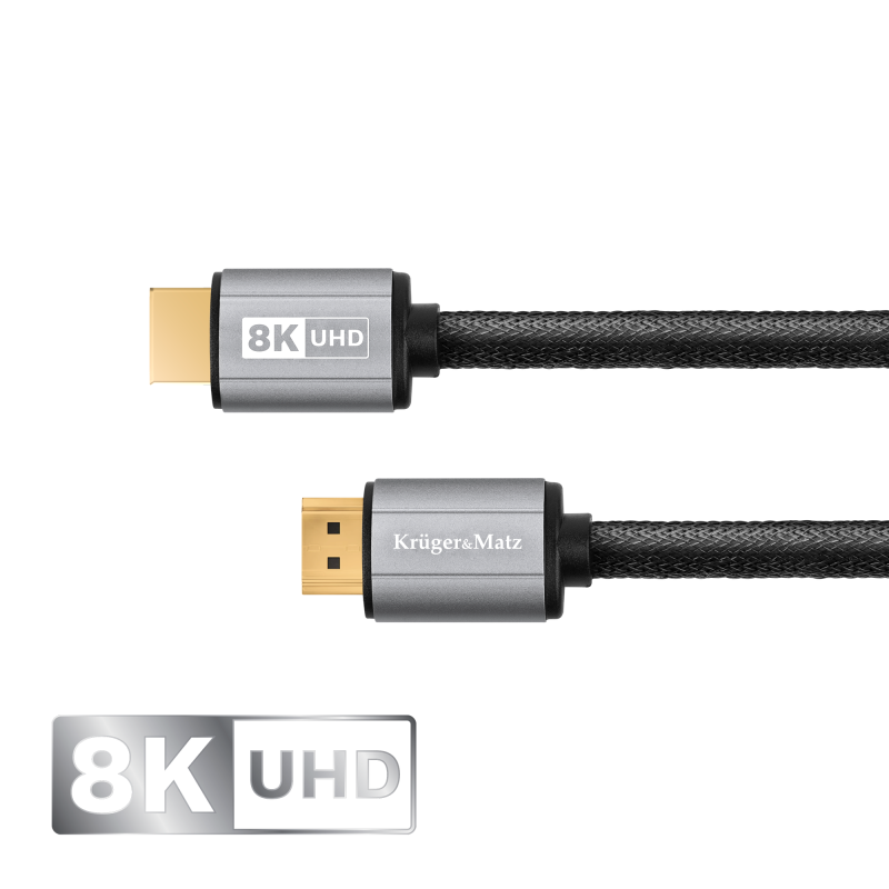 Krüger&Matz Kabel Hdmi-Hdmi 2.1 8K 1,8 M Kruger&Matz [[
