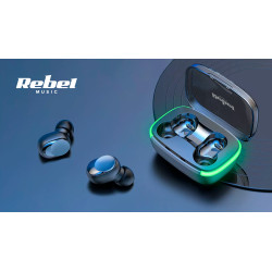 Rebel Słuchawki Bezprzewodowe Dokanałowe Rebel Tws-Y60 [[