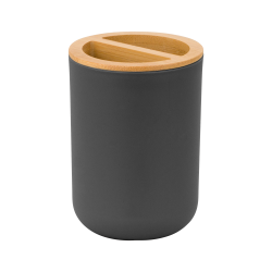 Teesa Zestaw Akcesoriów Łazienkowych (6 Szt.) Czarny [[