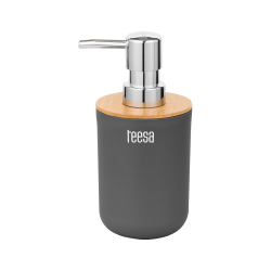 Teesa Zestaw Akcesoriów Łazienkowych (6 Szt.) Czarny [[