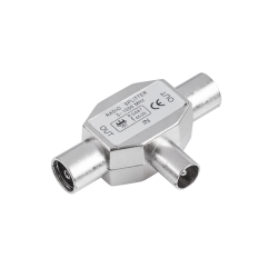 Złącze Trójnik Tv Wt.-2Xgn.metal [[