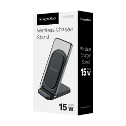 Krüger&Matz Podstawka Stojak Ładowarka Indukcyjna Składana Kruger&Matz [[