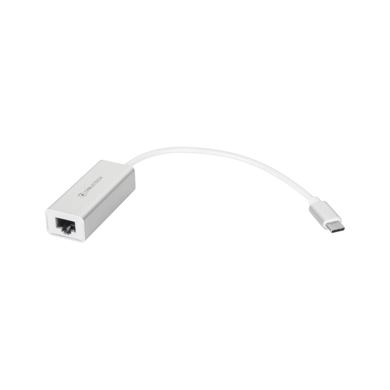 Cabletech Adapter Karta Sieciowa Usb Typu C Rj45 Lan 10/100 Mb [[