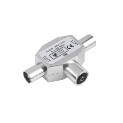 Złącze Trójnik Tv Gn.-2Xwt.metal [[