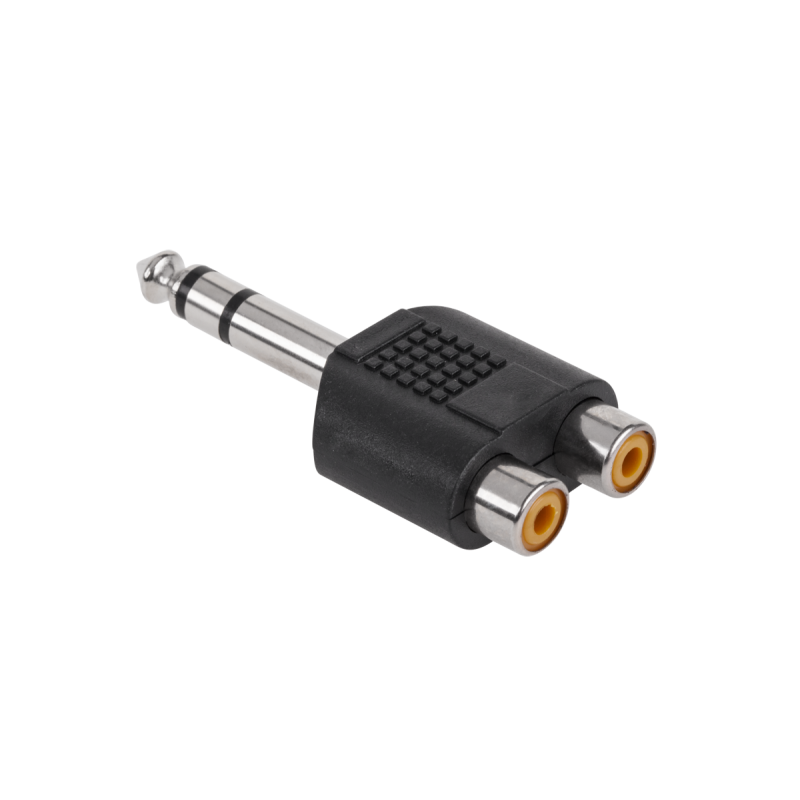 Złącze Jack 6.3 St.-2Xgn.rca [[
