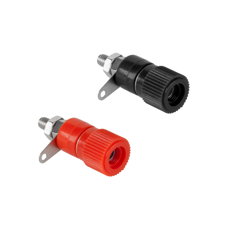 Cabletech Gniazdo Bananowe Montażowe Średnie 12 Mm Cabletech [[