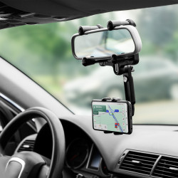 Krüger&Matz Uniwersalny Uchwyt Do Telefonu Kruger&Matz Km1372 Mocowany Na Lusterko [[