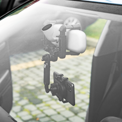 Krüger&Matz Uniwersalny Uchwyt Do Telefonu Kruger&Matz Km1372 Mocowany Na Lusterko [[