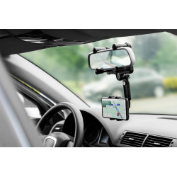 Krüger&Matz Uniwersalny Uchwyt Do Telefonu Kruger&Matz Km1372 Mocowany Na Lusterko [[