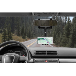 Krüger&Matz Uniwersalny Uchwyt Do Telefonu Kruger&Matz Km1372 Mocowany Na Lusterko [[