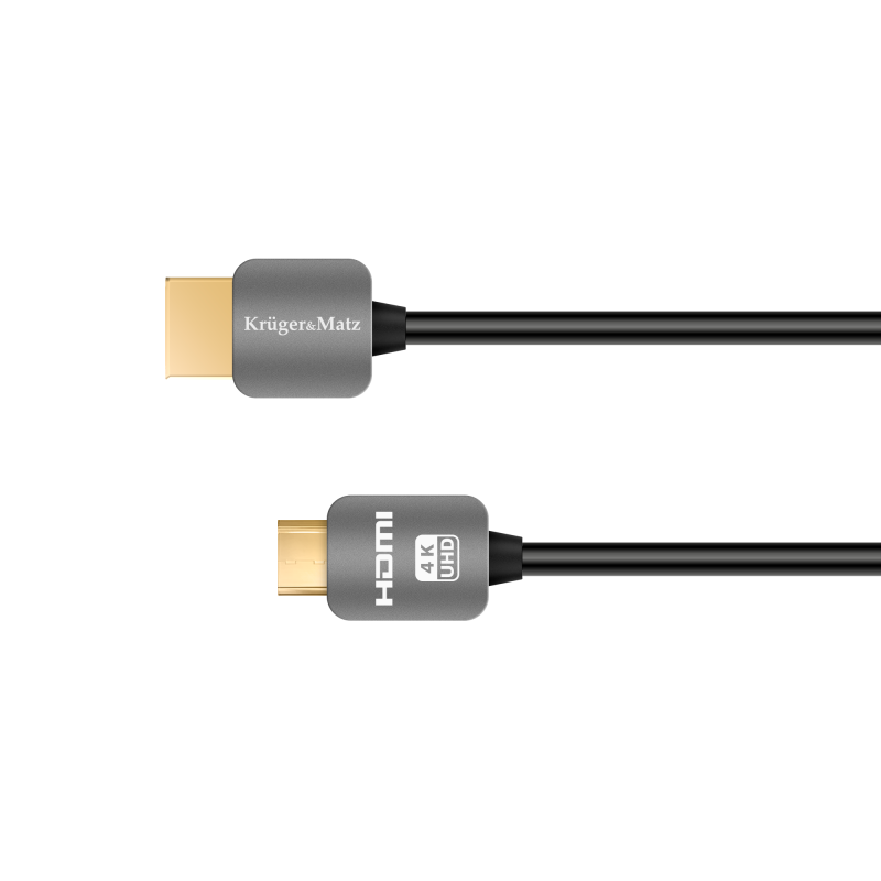 Krüger&Matz Kabel Hdmi - Mini Hdmi Wtyk-Wtyk (A-C)  1.8M Kruger&Matz [[