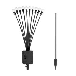 Rebel Ozdobne Ogrodowe Lampki Solarne Rebel [[