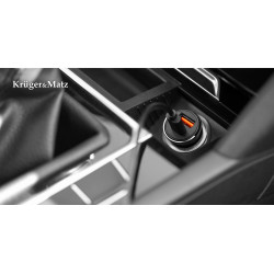 Krüger&Matz Ładowarka Samochodowa 30 W Kruger&Matz [[