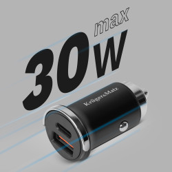Krüger&Matz Ładowarka Samochodowa 30 W Kruger&Matz [[
