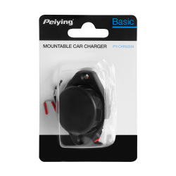 Peiying Ładowarka Samochodowa Usb+Usb Typu C Z Funckją Quick Charge I Power Delivery [[