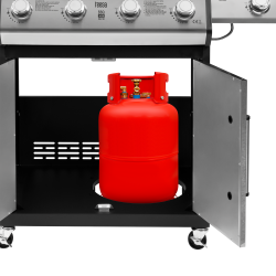Teesa Teesa Bbq 5006 Master Grill Gazowy - 5 Palników- Miejsce Na Butlę [[