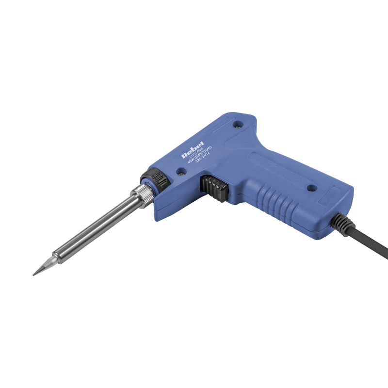Rebel Lutownica 40/130W Pistolet - Ceramiczna Grzałka [[