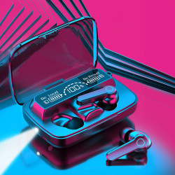 Krüger&Matz Bezprzewodowe Słuchawki Douszne Z Power Bankiem Kruger&Matz M19 [[