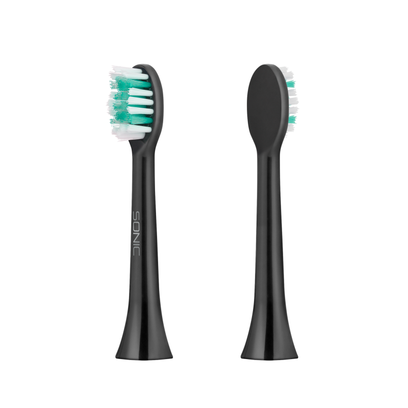 Teesa Główki Do Szczoteczki Teesa Sonic Black Medium Komplet [[