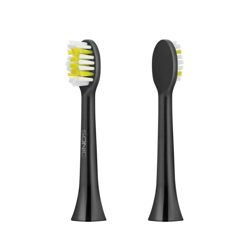 Teesa Główki Do Szczoteczki Teesa Sonic Black Soft Komplet [[