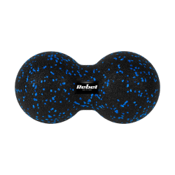 Rebel Duoball Podwójna Piłka Do Masażu 12Cm, Kolor Czarno-Niebieski, Materiał Epp, Rebel Active [[