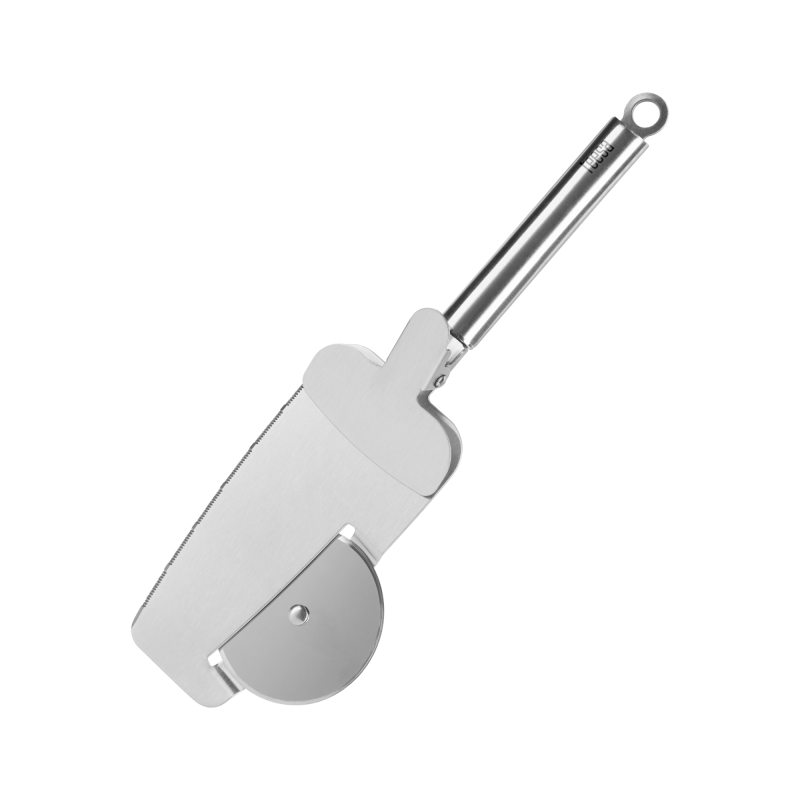 Teesa Nóż Do Pizzy Z Tarczą Tnącą, Zębami Tnącymi Brzegi Oraz Łopatką Z Zaciskiem [[