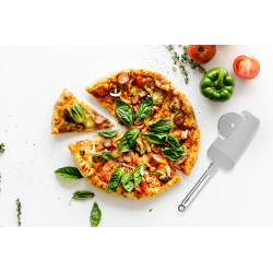 Teesa Nóż Do Pizzy Z Tarczą Tnącą, Zębami Tnącymi Brzegi Oraz Łopatką Z Zaciskiem [[