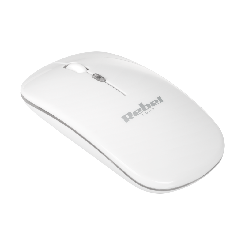 Rebel Bezprzewodowa Mysz Rebel Wm210 Biała [[