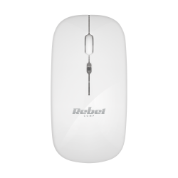 Rebel Bezprzewodowa Mysz Rebel Wm210 Biała [[