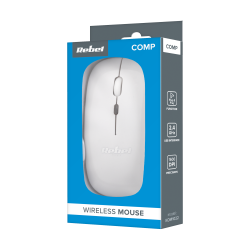 Rebel Bezprzewodowa Mysz Rebel Wm210 Biała [[