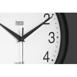 Teesa Zegar Ścienny 25 Cm Czarny [[