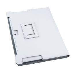 Quer Etui Białe Dedykowane Do Samsung Galaxy Tab P5100 (Skóra Naturalna) [[