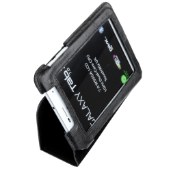 Quer Etui Czarne Dedykowane Do Samsung Galaxy Tab P3100 (Skóra Naturalna) [[