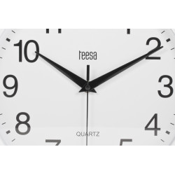 Teesa Zegar Ścienny 25 Cm Biały [[