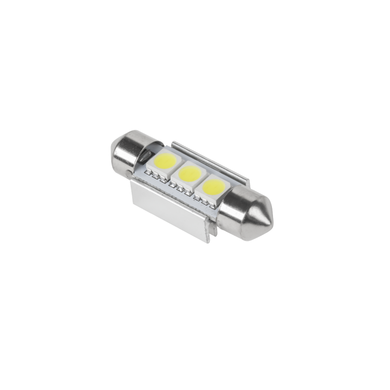 Rebel Żarówka Samochodowa Led (Canbus) Sv8,5 11X36Mm 3X5050 Smd,  Biała [[