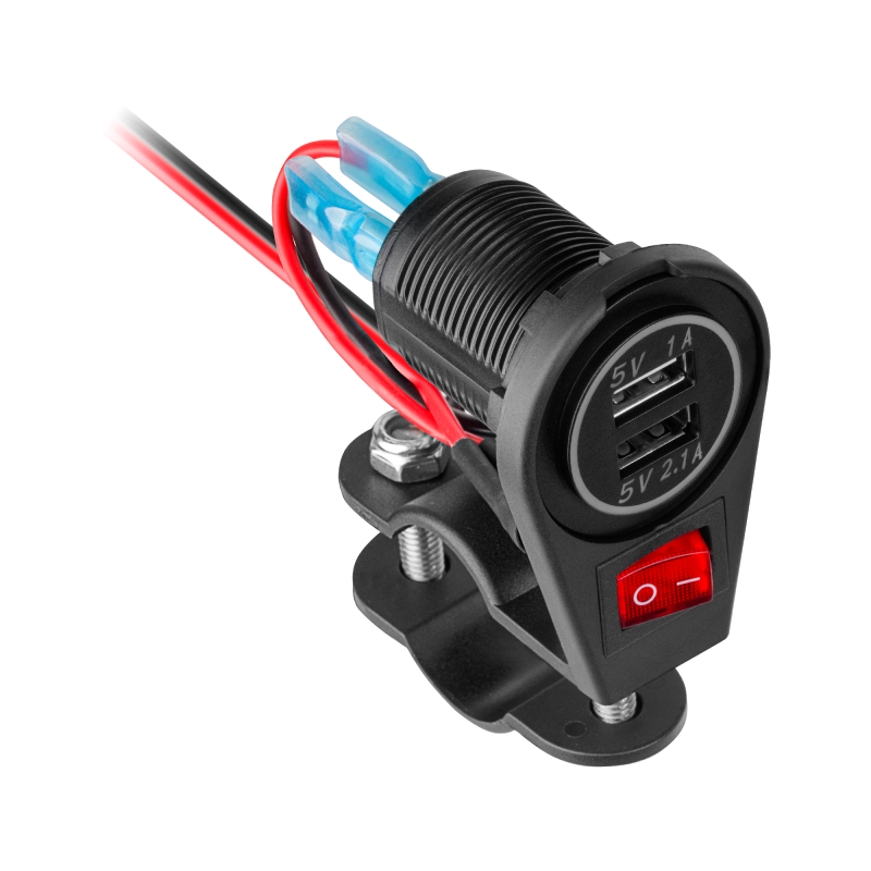 Peiying Ładowarka Motocyklowa 2Xusb 3100 Ma [[