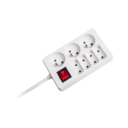 Rebel Przedłużacz Sieciowy Rebel 7 Gniazd Z Przełącznikiem [[