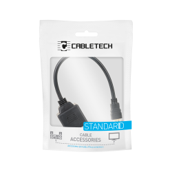 Cabletech Adapter Wtyk Hdmi - 2X Gniazdo Hdmi 20 Cm [[