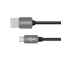 Krüger&Matz Kabel Usb - Micro Usb Wtyk-Wtyk 1.0M Kruger&Matz [[