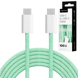 Krüger&Matz Kabel Usb Typu C - Usb Typu C 100 W 1,5 M Zielony Kruger&Matz Basic [[