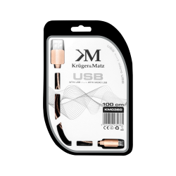 Krüger&Matz Kabel Usb - Micro Usb  1M Kruger&Matz [[