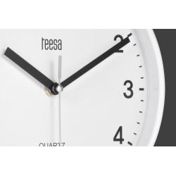 Teesa Zegar Ścienny 20 Cm Biały [[