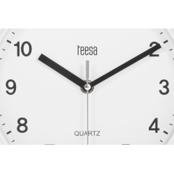 Teesa Zegar Ścienny 20 Cm Biały [[