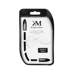 Krüger&Matz Kabel Wtyk - Gniazdo  Jack 3.5  Stereo 1.8M Kruger&Matz [[