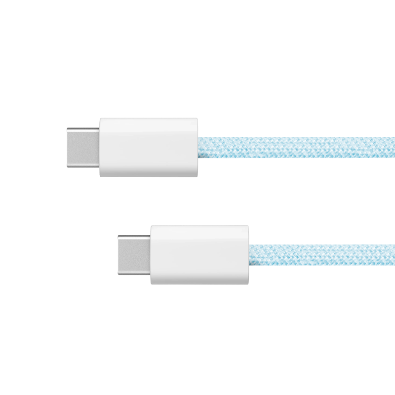 Krüger&Matz Kabel Usb Typu C - Usb Typu C 100 W 1 M Niebieski Kruger&Matz Basic [[